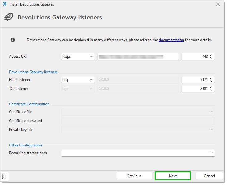 Devolutions Gateway configuration with Devolutions Server | Devolutions ...